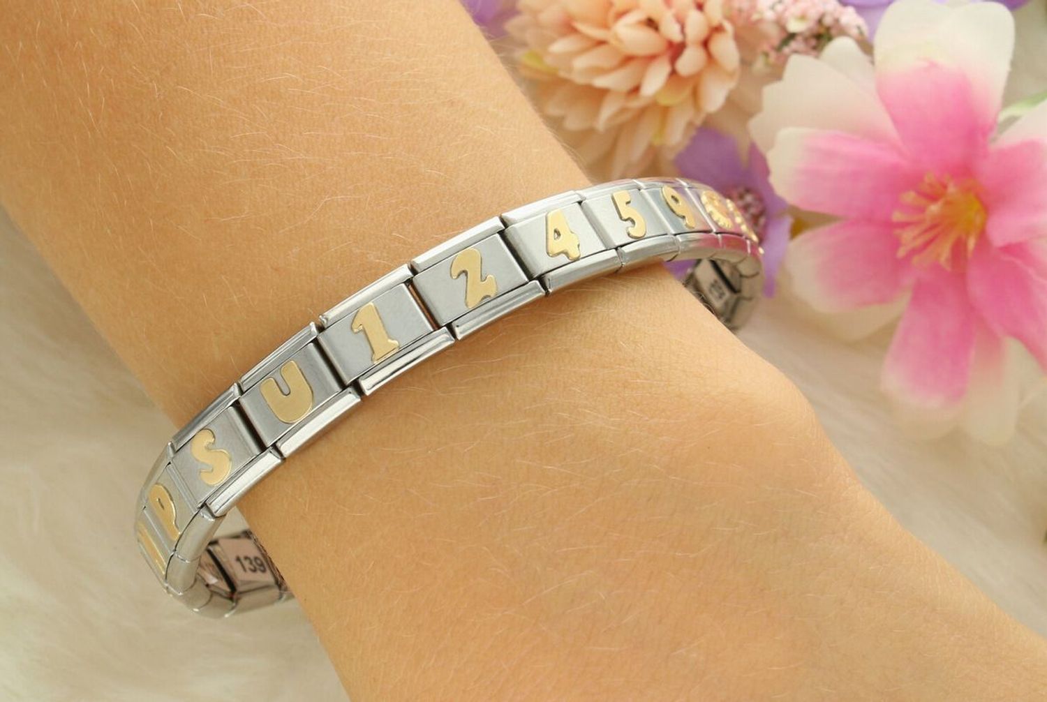 Nomination Link 18K zawieszka złoto 'Cyfra 5' 030102 05✓ Wyjątkowy prezent ✓ Nomination ✓ Bransoletka Nomination ✓ Bransoletka ze stali ✓Nomination Italy.jpg